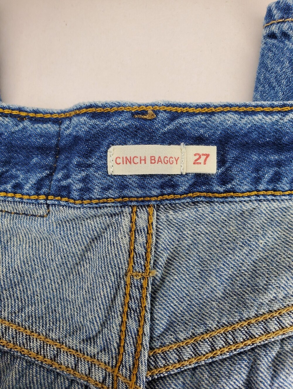 Levi's Cinch Baggy Lightweight Women's Jeans Size 27 - Picture 10 of 13